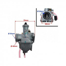 Zamiennik Gaźnik Mikuni VM22